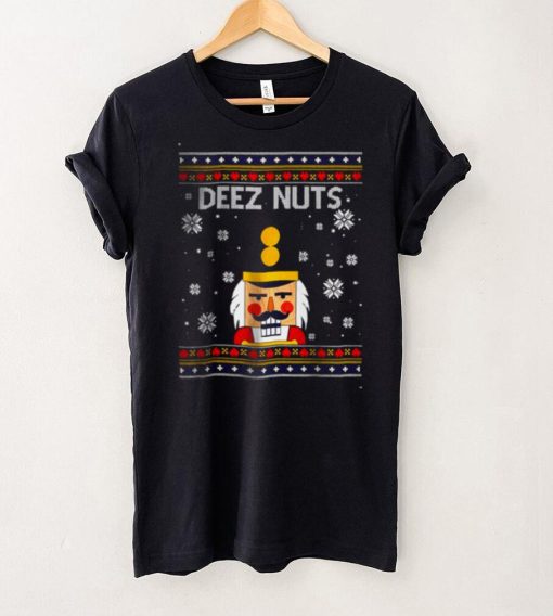Deez Nuts Nutcracker Shirt Funny Ugly Christmas Xmas T Shirt
