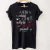 Funny Snowman Christmas Xmas Tree Merry Christmas T Shirt