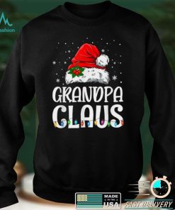 Grandpa Claus Shirt Christmas Pajama Family Matching Xmas T Shirt