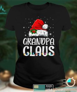 Grandpa Claus Shirt Christmas Pajama Family Matching Xmas T Shirt