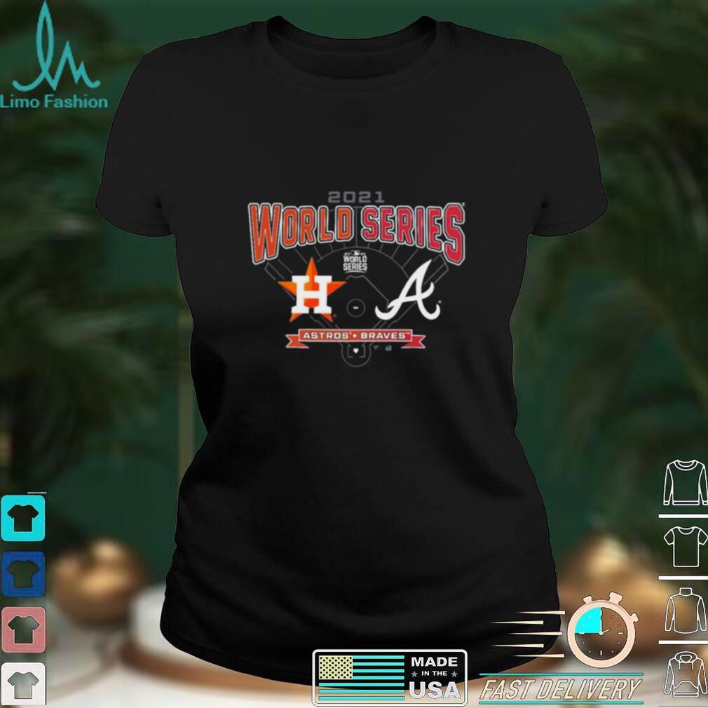 Houston Astros Vs Atlanta Braves 2021 World Series Matchup Shirt Houston Astros Vs Atlanta Braves 2021 World Series Matchup Shirt