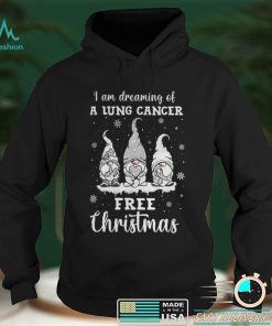 I Am Dreaming Of A Lung Cancer Free Christmas T shirt