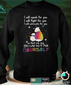 I Will Speak For You Autism Awareness T shirt