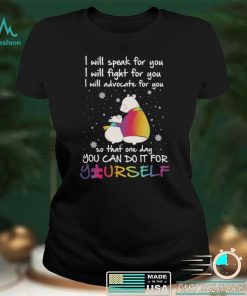 I Will Speak For You Autism Awareness T shirt