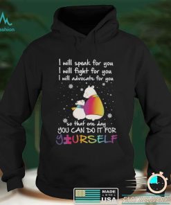 I Will Speak For You Autism Awareness T shirt