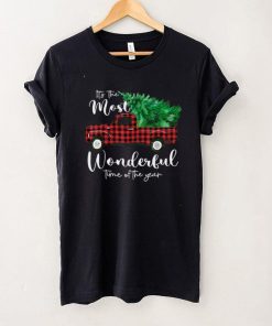 Its The Most Wonderful Time Of The Year Red Truck Pajama T Shirt