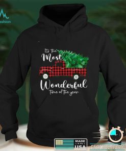 Its The Most Wonderful Time Of The Year Red Truck Pajama T Shirt