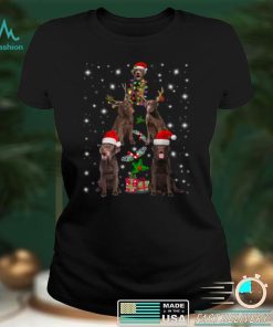 Labrador Retriever Christmas Tree Xmas Gift Dogs Lover T Shirt