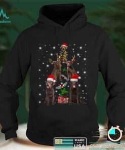 Labrador Retriever Christmas Tree Xmas Gift Dogs Lover T Shirt