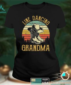 Line Dance Grandma Tshirt Dancing Dancer Country Music Shirt