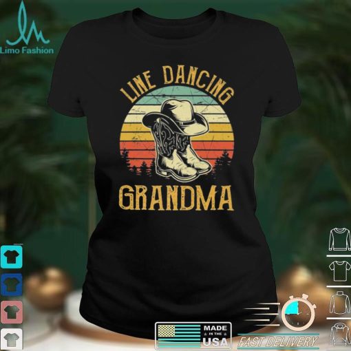 Line Dance Grandma Tshirt Dancing Dancer Country Music Shirt