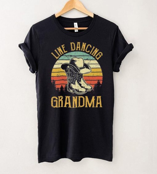 Line Dance Grandma Tshirt Dancing Dancer Country Music Shirt