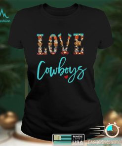 Love Cowboys Horseback Riding Horse Lover Western Shirt