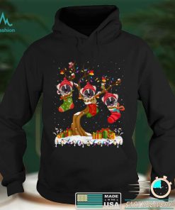 Mastiff Dog In Socks Xmas Christmas T Shirt