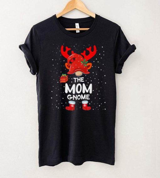 Mom Gnome Plaid Matching Family Christmas Pajama T Shirt