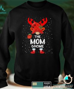 Mom Gnome Plaid Matching Family Christmas Pajama T Shirt