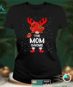 Mom Gnome Plaid Matching Family Christmas Pajama T Shirt