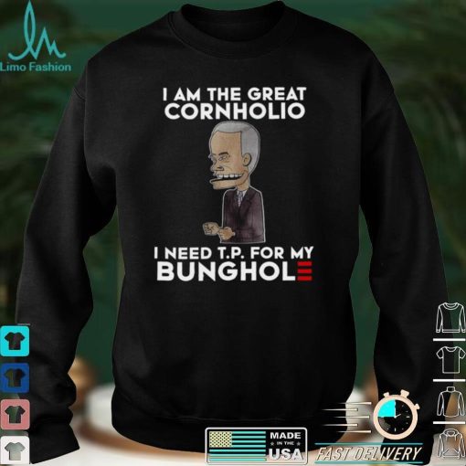 Official Biden I Am The Great Cornholio I Need T.P. For My Bunghole Beavis And Butthead Shirt hoodie, Sweater