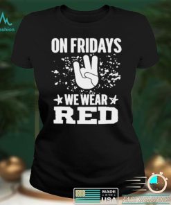 Official Cougar Red On Fridays We Wear Red Shirt hoodie, Sweater