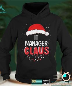 Official IT Manager Santa Claus Christmas Matching Costume T Shirt