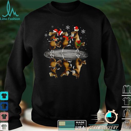 Official Illusion Horse Dancing Christmas Shirt hoodie, Sweater