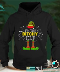Official I'm The Bitchy Elf Family Matching Group Christmas Costume Sweater Shirt