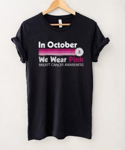 Official In October We Wear Pink Volleyball Cancer Awareness Retro Sweater Shirt