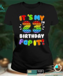 Official Its My 23 Birthday Boy Girl Pop It 23 Years Old Birthday Shirt