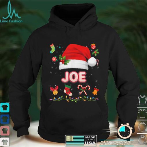 Official Joe Santa Claus Hat Family Merry Christmas Xmas Costume Sweater Shirt