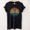 Official Lacrosse Skull Vintage Retro Lacrosse Stick Sun Gift Sweater Shirt