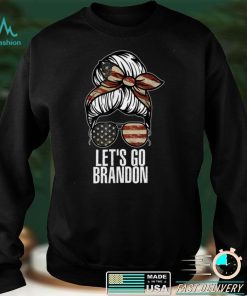 Official Let's Go Brandon Conservative Anti Liberal US Flag Sweater Shirt