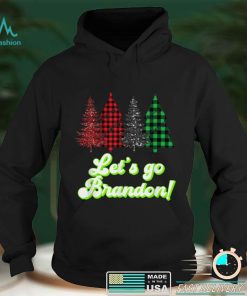 Official Let's Go Brandon Plaid Xmas Christmas Sweater Anti Biden T Shirt
