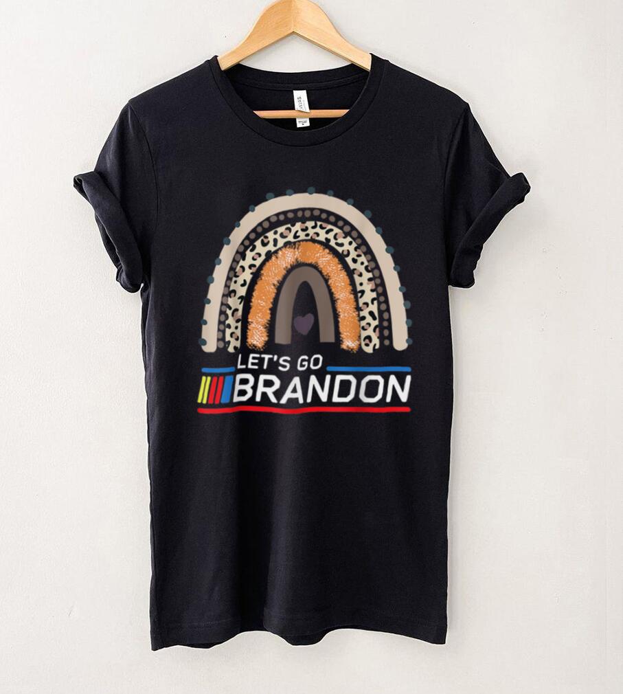 Official Let's Go Brandon Rainbow Leopard Tee T Shirt Official Let's Go Brandon Rainbow Leopard Tee T Shirt