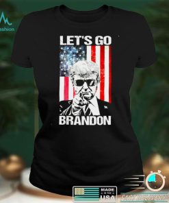 Official Let's Go Brandon Trump And America Flag Shirt hoodie, sweater shirt