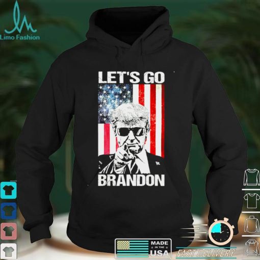 Official Let’s Go Brandon Trump And America Flag Shirt hoodie, sweater shirt