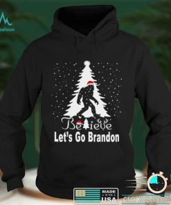 Official Original bigfoot believe lets go Brandon Christmas sweater