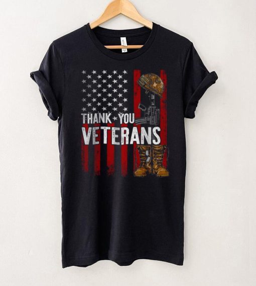Official Patriotic Thank You American Flag Veterans Proud Veteran T Shirt hoodie, Sweater
