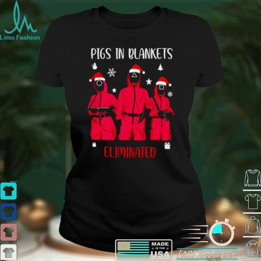 Official Pigs In Blankets Eliminated Christmas Sweater Shirt hoodie, Sweater