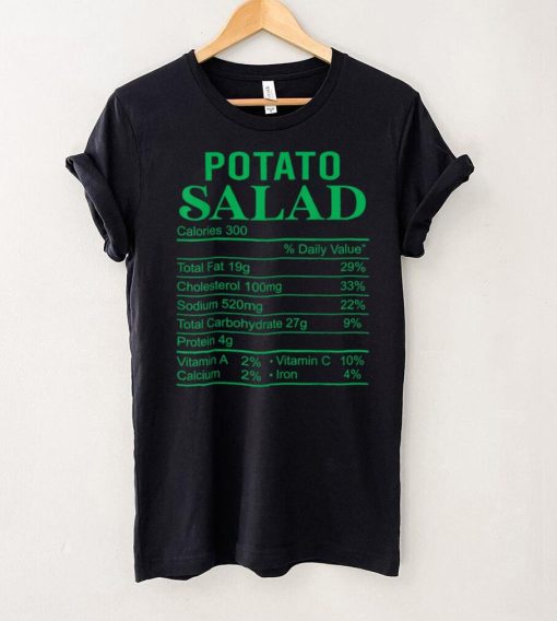 Official Potato Salad Nutrition Facts Funny Thanksgiving Christmas T Shirt Hoodie, Sweat