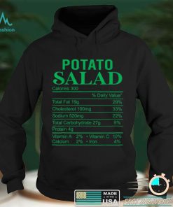 Official Potato Salad Nutrition Facts Funny Thanksgiving Christmas T Shirt Hoodie, Sweat