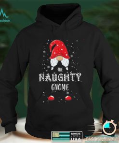 Official The Naughty Gnome Family Christmas Pajama Naughty Gnome T Shirt Hoodie, Sweat