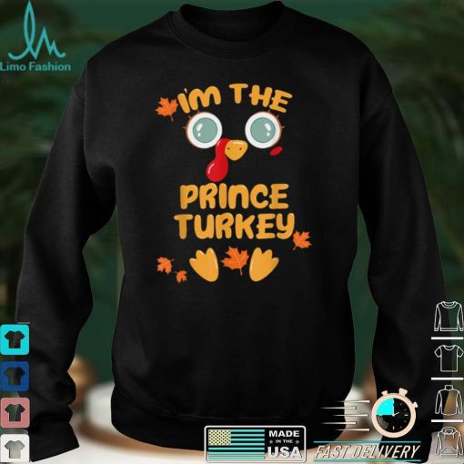 Official The PRINCE Turkey Matching Family Group Thanksgiving Pajama T Shirt