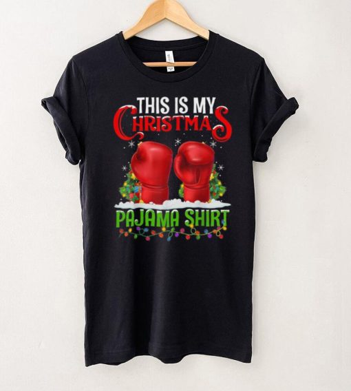 Official This Is My Christmas Pajama Shirt Boxing Christmas Shirt hoodie, Sweater