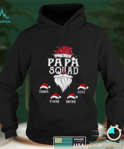 Personalized Grandpa Squad Christmas Shirt