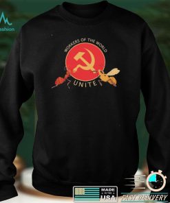 Real Animal Facts Workers Of The World Unite Shirt