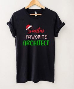 Santas Favorite Architect Pajama Christmas Xmas T Shirt