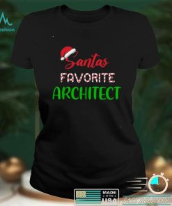 Santas Favorite Architect Pajama Christmas Xmas T Shirt