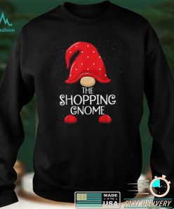 Shopping Gnome Matching Family Group Christmas Party Pajama T Shirt