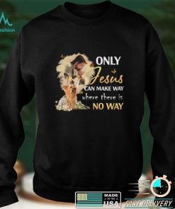 Yorkie Only Jesus Can Make Way Crewneck Sweatshirt