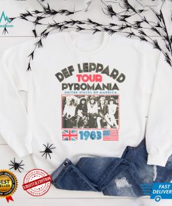 1983 Tour Def Leppard T Shirt
